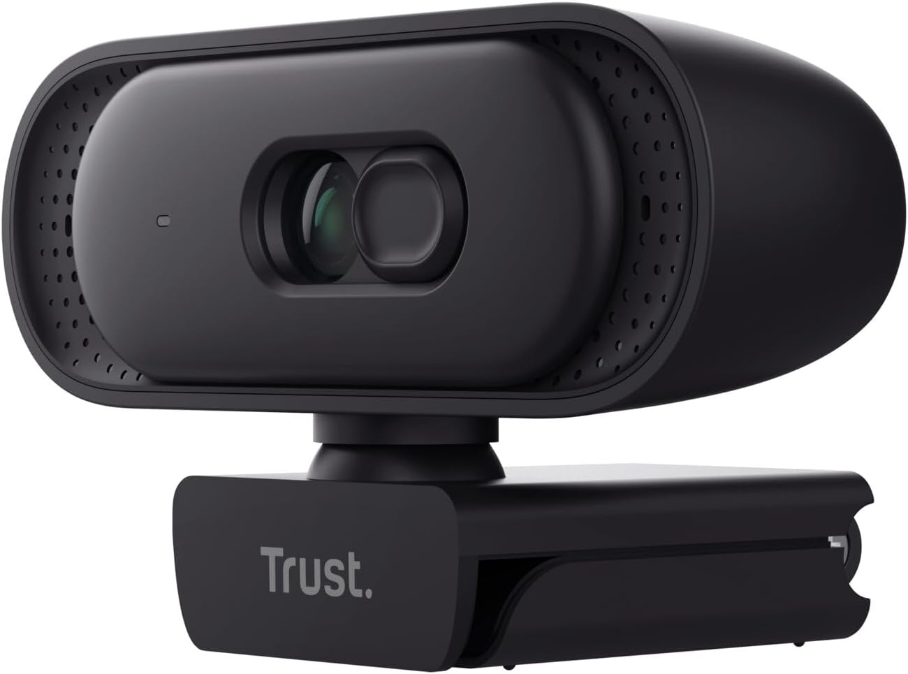 2K QHD Webcam Ovala mit Mikrofon und Rauschunterdrückung, Ovala Schwarz 2K QHD