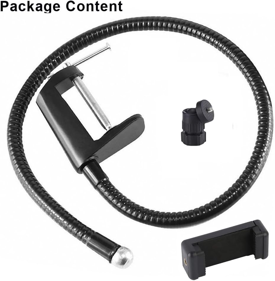 Verstellbarer Schwanenhals-Webcam-/Handyhalter (68,6 cm), Webcam-/Telefonständer (Standard)