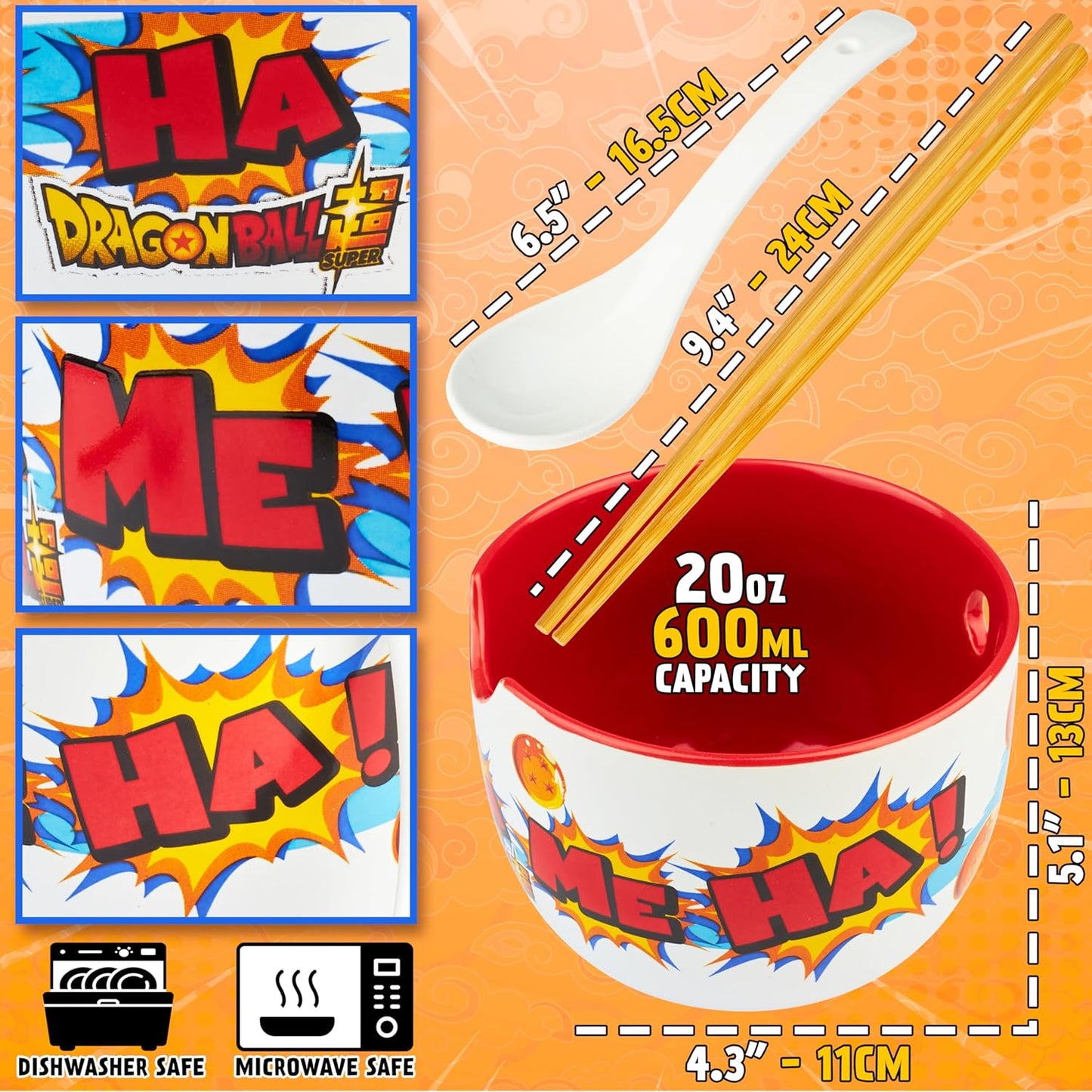 Multi Dragon Ball Z Ramen Schüsselset, Multi Dragon Ball