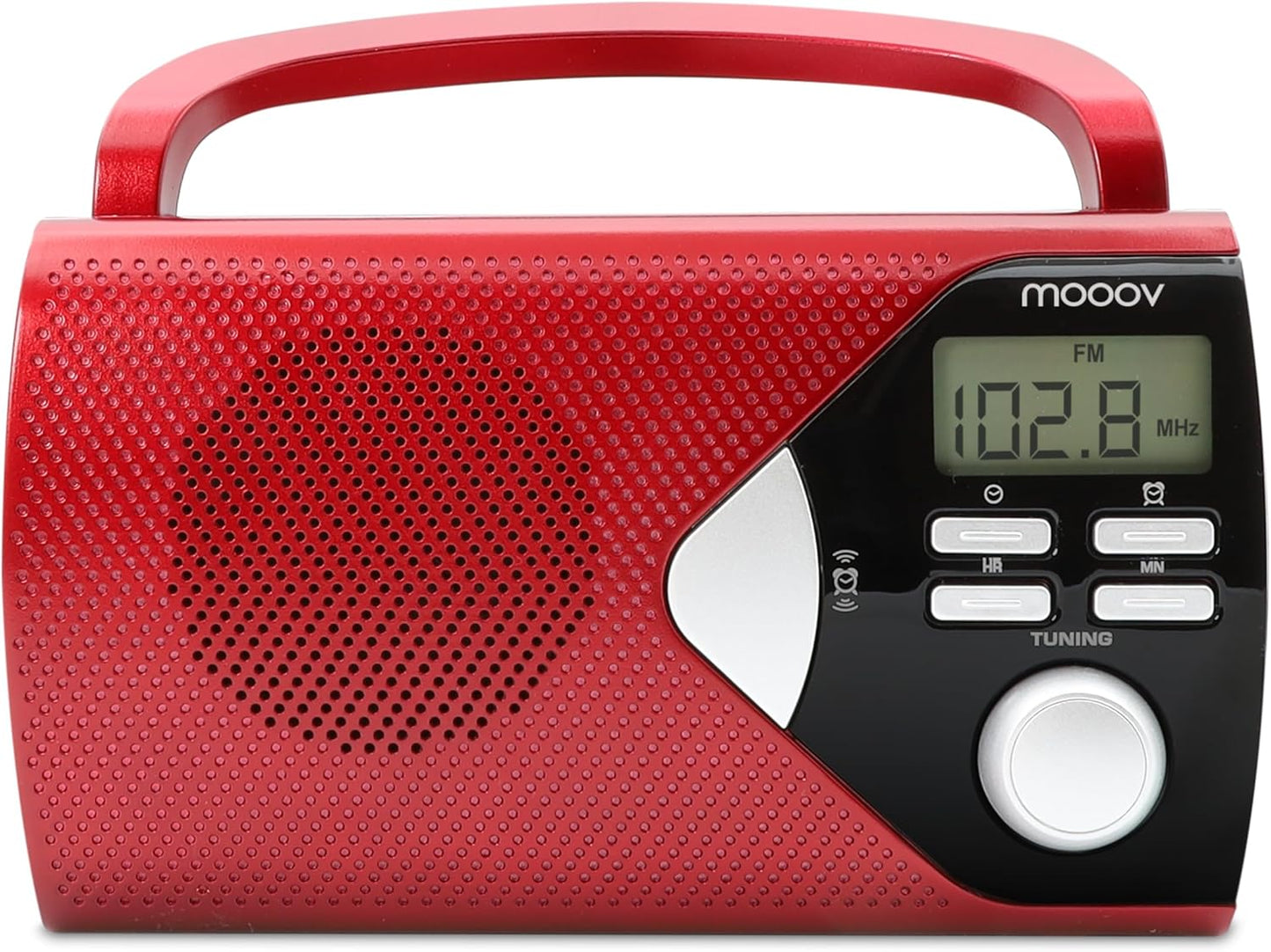 Tragbares Radio - MOOOV 477201, Rot