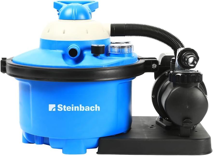 Filteranlage Comfort 50, Blau, bis 33.000 l Wasserinhalt, Sand oder Filter Balls
