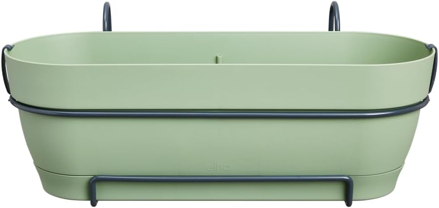 Vibia Campana Balkonkasten mit Wasserreservoir, Pistazien Grün 50 cm