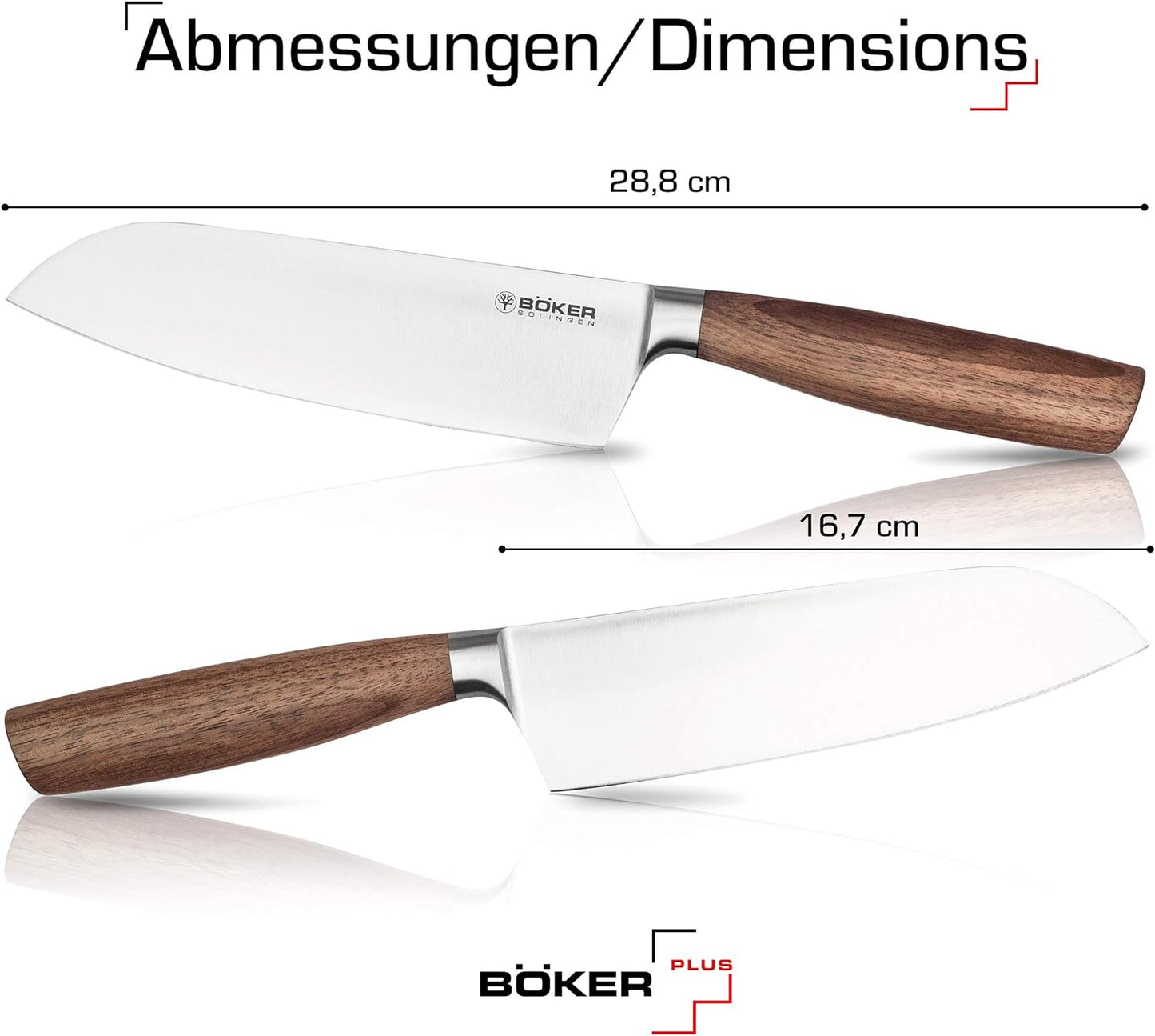 Santoku Messer, Core Santoku Kochmesser