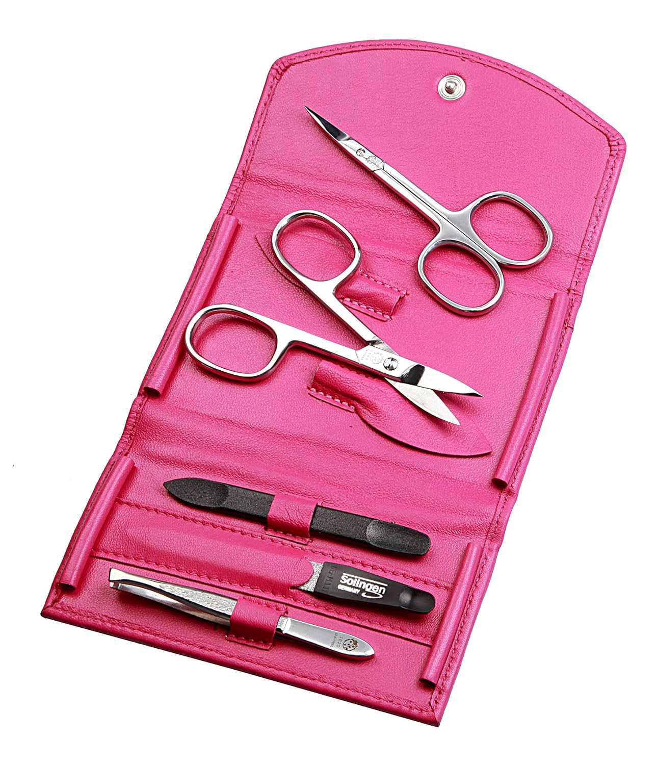 5-teiliges Maniküre-Set, Pink