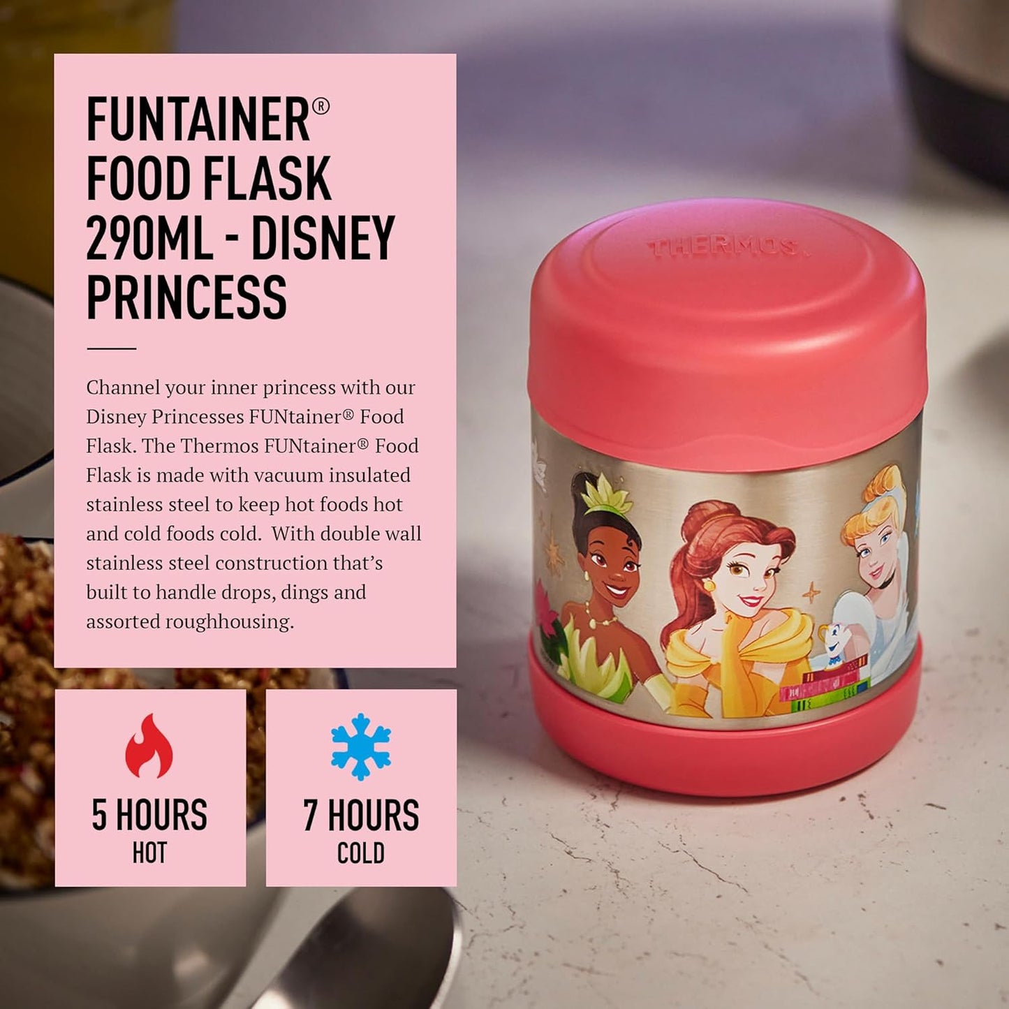 Funtainer Thermobehälter, Disney Princesses