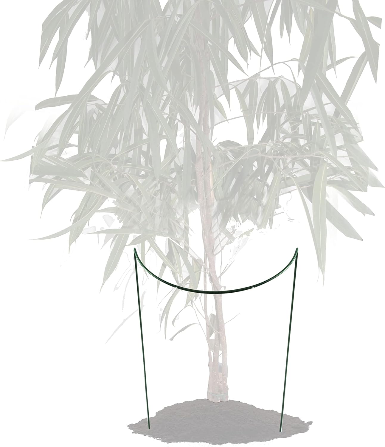 10er-Set Halbrunde Pflanzenstütze, 10 35 cm hoch - halbrund