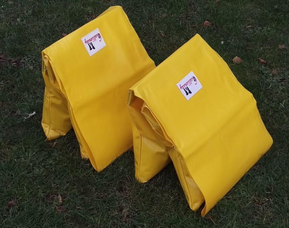 Agility Tunnel Stützsandsäcke (2er Pack), Gelb 2x