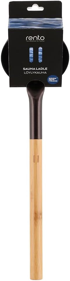 Sauna- Set, Saunakübel mit Henkel + Saunakelle