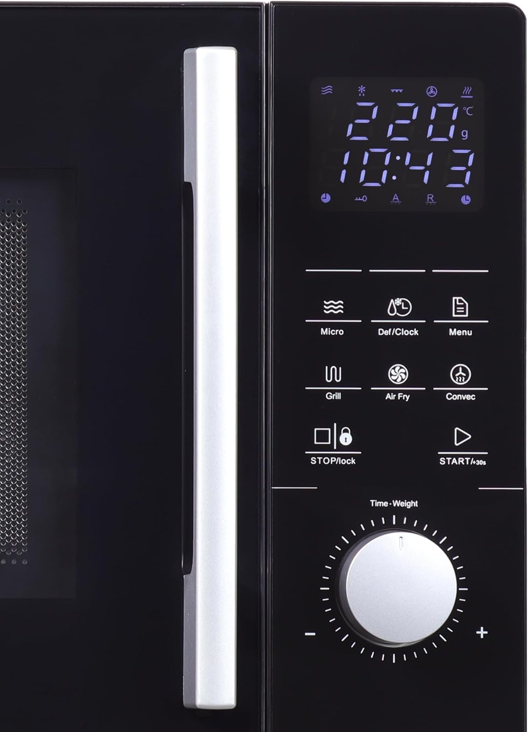 4in1 Mikrowelle MW2200 mit Grill und Heissluft-Funktion