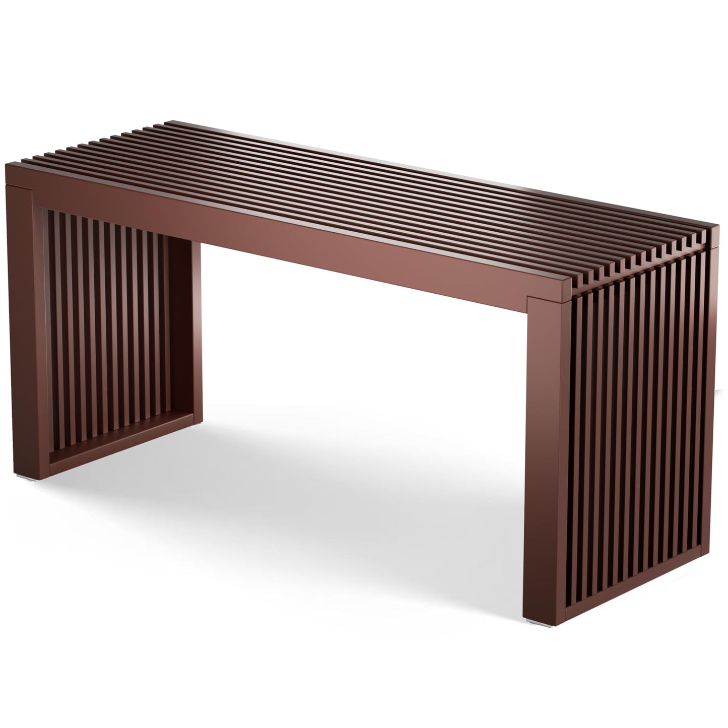 Sitzbank für Flur & Esszimmer, Braun Lang ohne Schuhablage