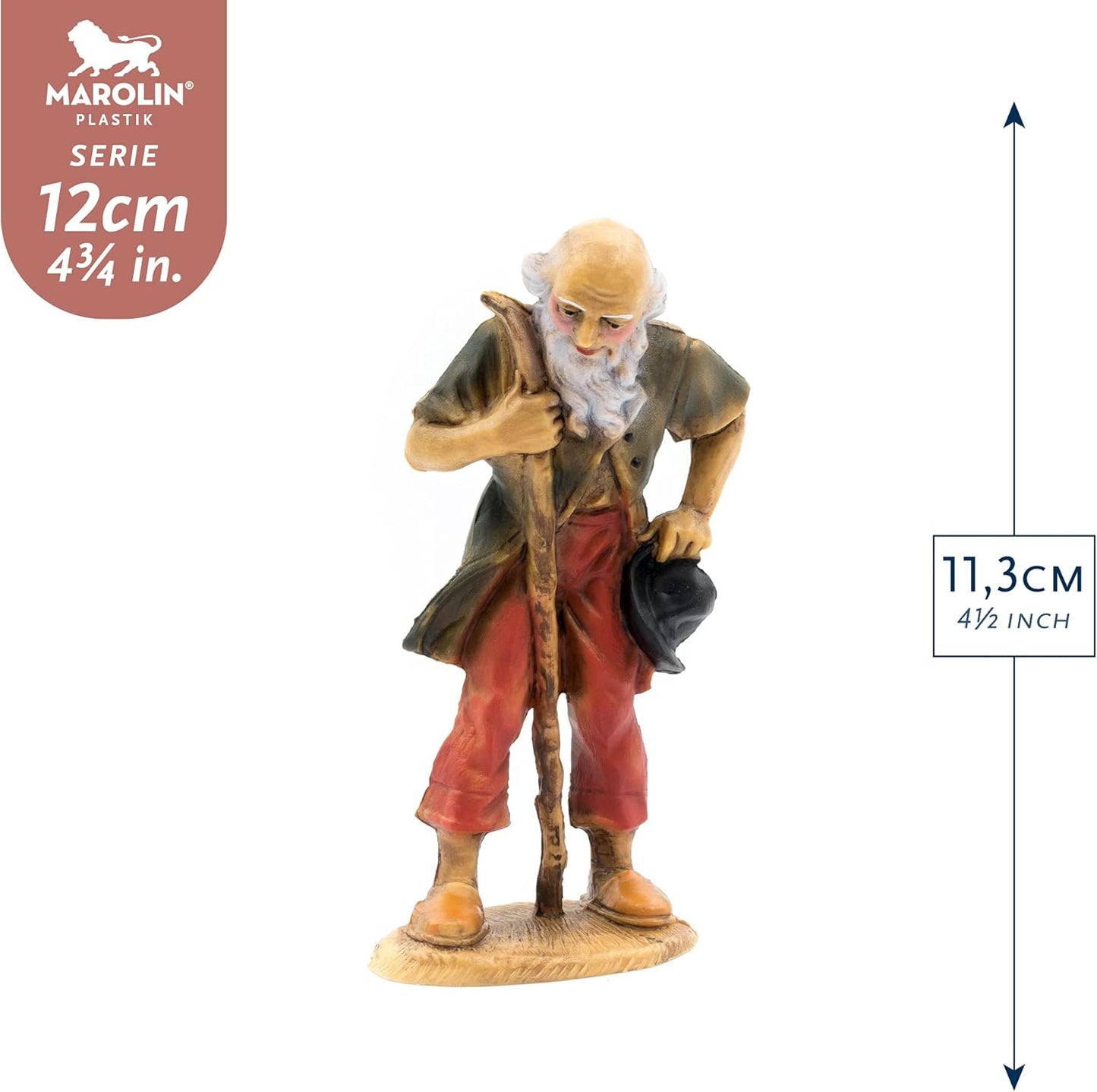 Hirte Krippenfigure