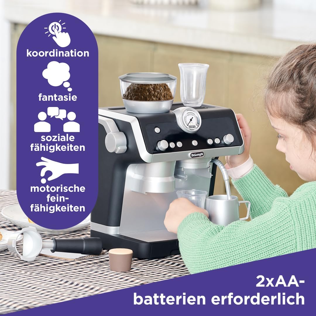 Spielzeug-Barista-Kaffeemaschine für Kinder ab 3 Jahren