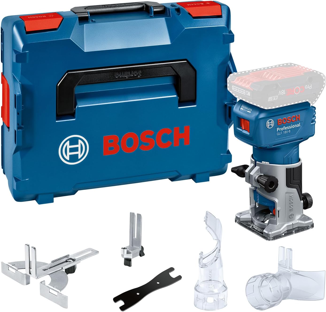 GLF 18V-8 Professional Solo, + L-Boxx, ohne Akku/Lader