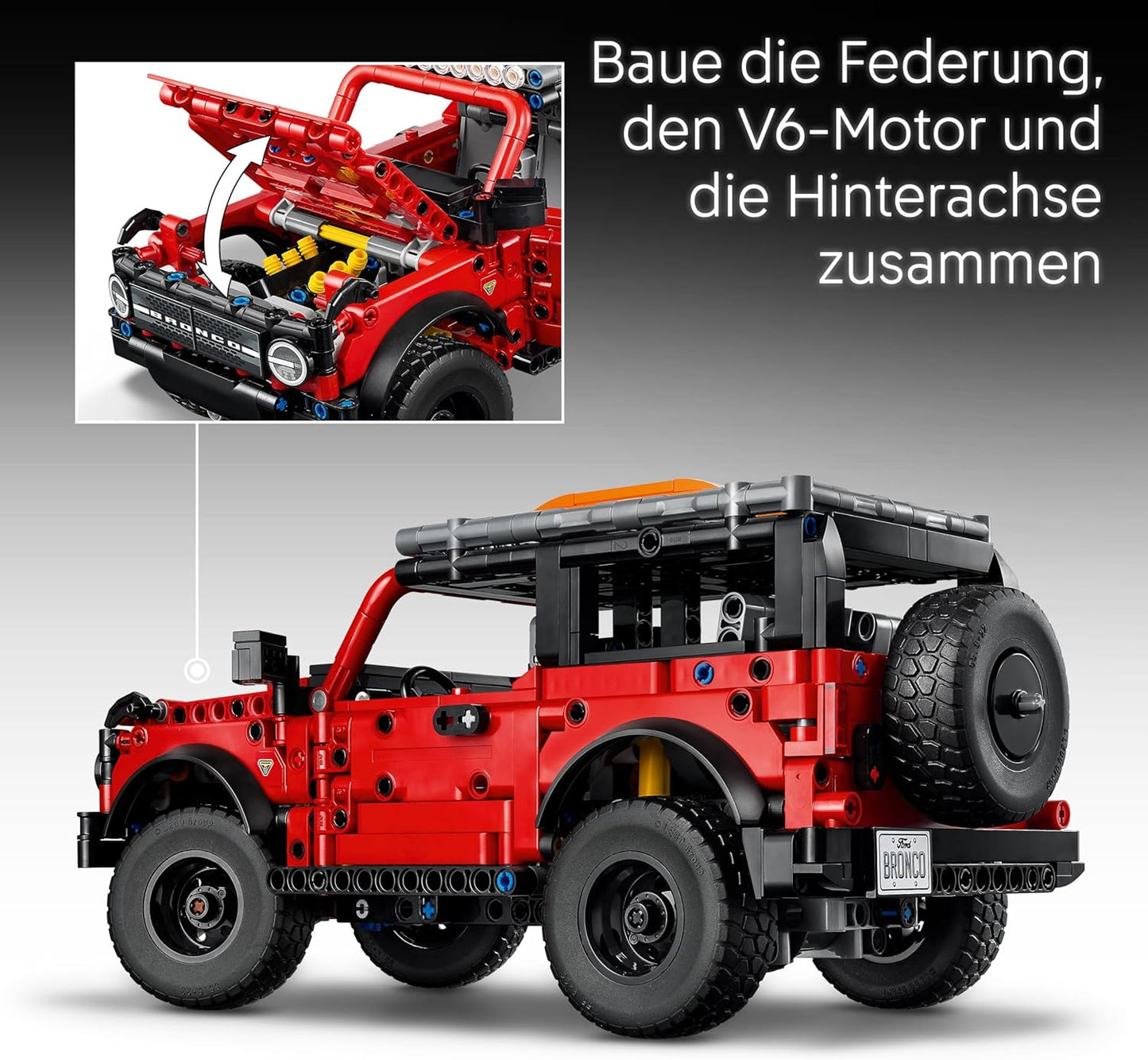 Technic Ford Bronco Offroad-Modellauto Set