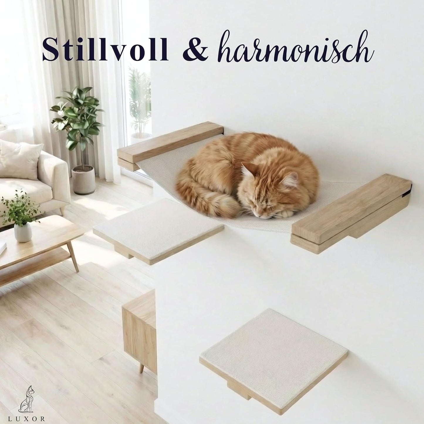 Kletterwand-Set für Katzen