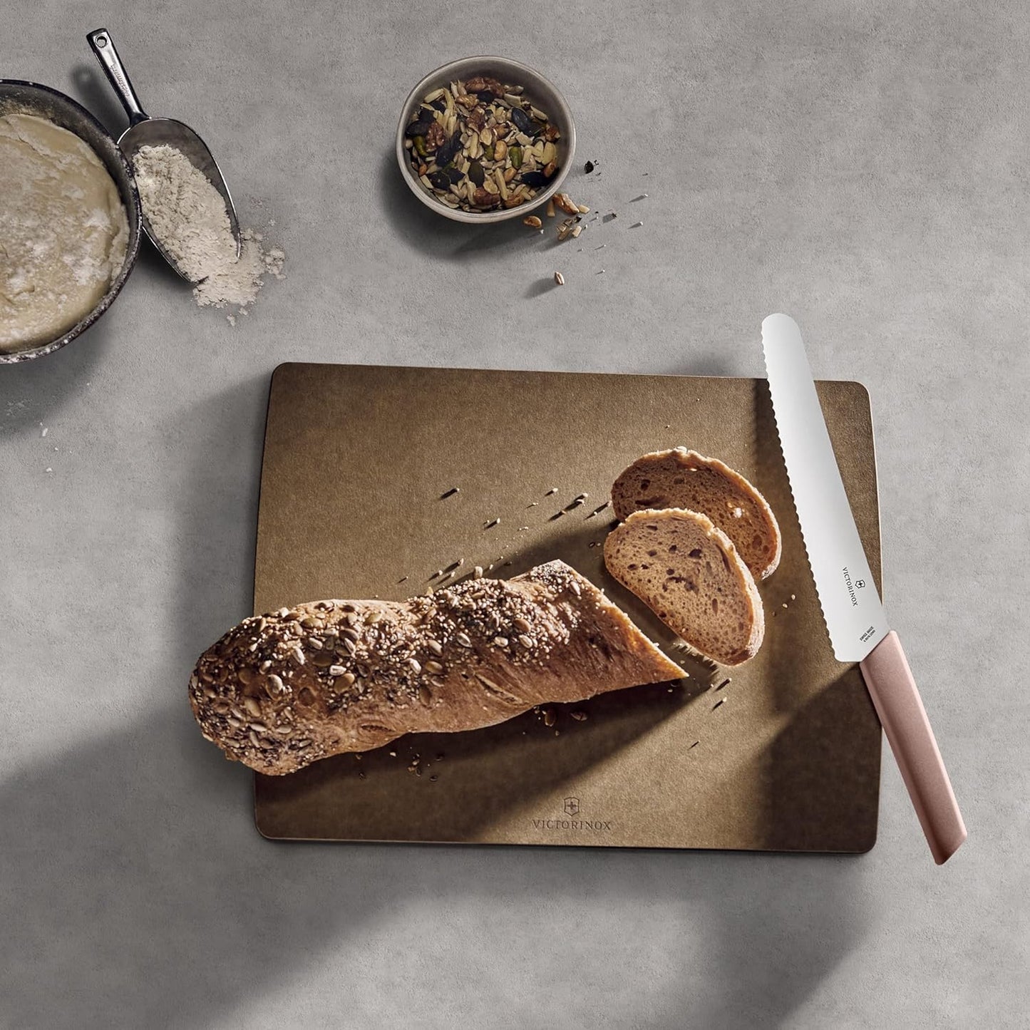 Brot- und Konditormesser Swiss Modern, Apricot
