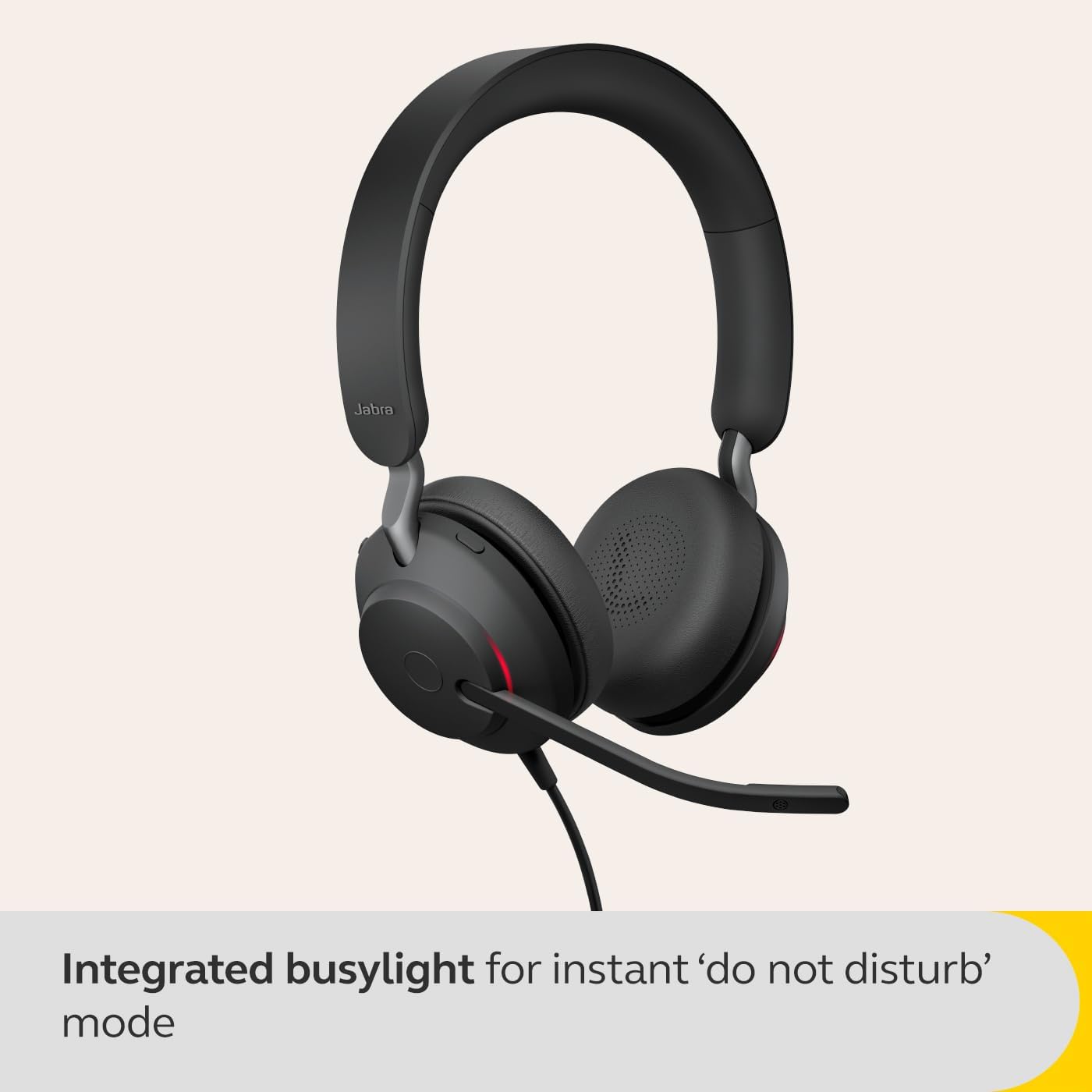 Evolve2 40 SE MS Stereo NC (USB-A), Schwarz/schiere Freude ; Neue Ausgabe; Optimiert für Microsoft Teams ; Zeitgenössisch