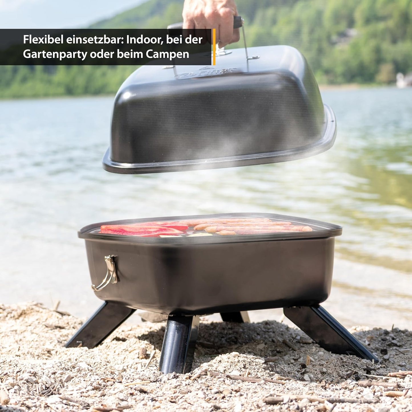 2-in-1 Kugelgrill