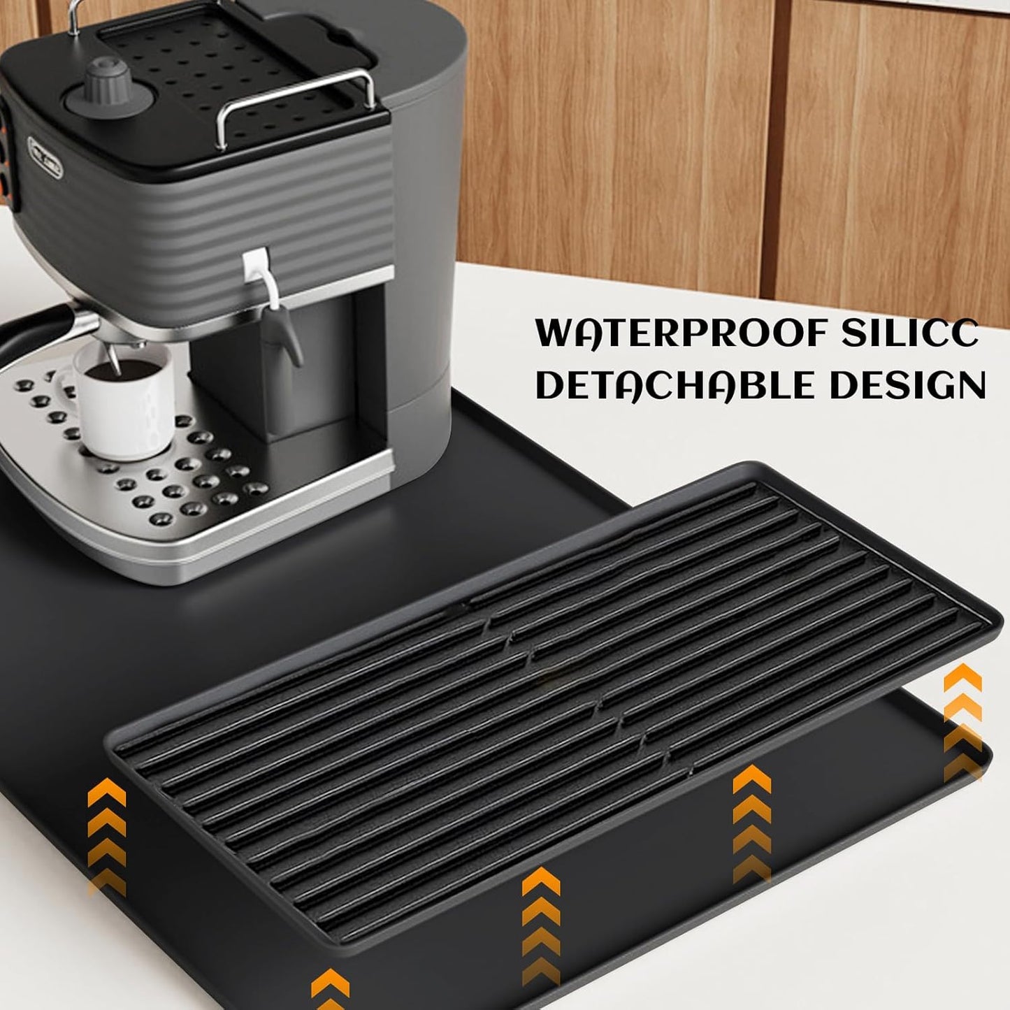 Abtropfmatte für die Kaffeemaschine