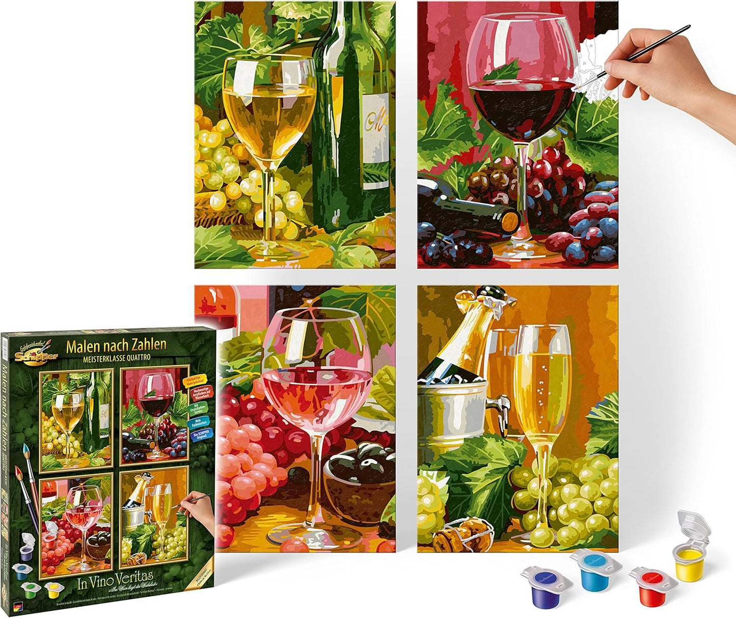 Malen nach Zahlen Set In Vino Veritas