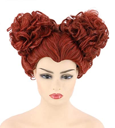 Winifred Sanderson Hexen-Kostümperücke, Rotbraun