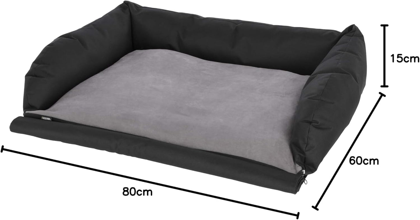 Kofferraumkissen mit abnehmbarem Stossstangenschutz, L 80 x B 60 x H 15 cm