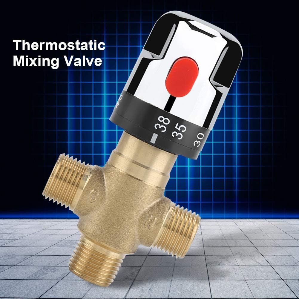 Thermostatisches Mischventil 4-Wege G1/2 Zoll