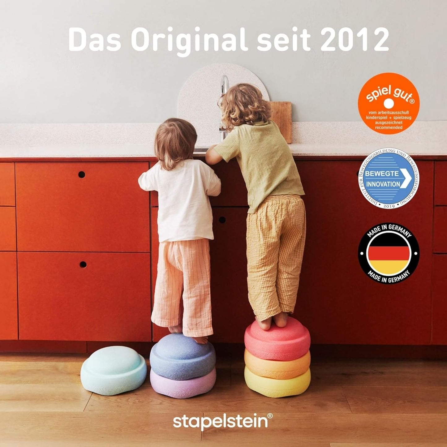 Balanciersteine für Kinder, Rainbow Classic 6