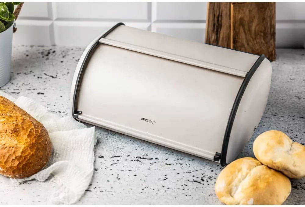 Brotkasten KH-1754, Beige 36cm x 24cm x 15cm (Kleine )