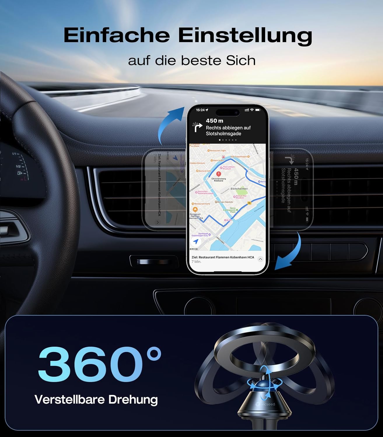 Magnetische Handyhalterung