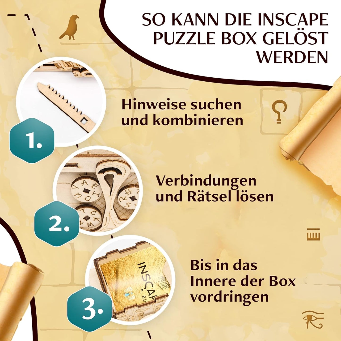 Pharao's Secret - Rätselbox