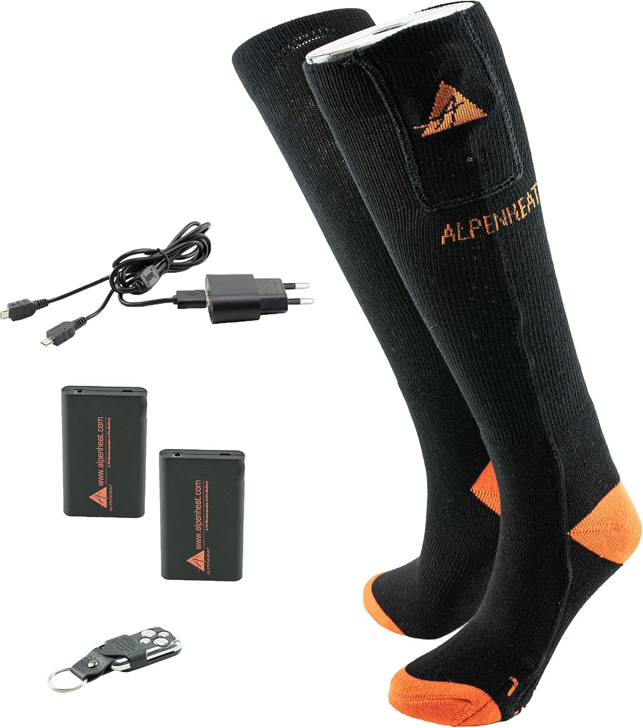 Heizsocken mit Fernbedienung