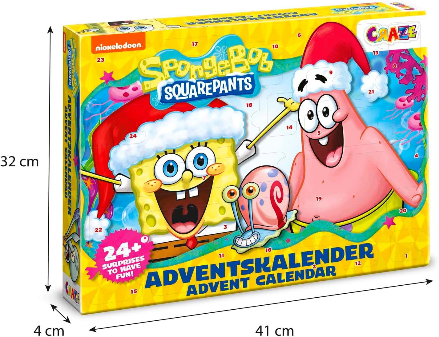 SpongeBob Schwammkopf Adventskalender, Adventskalender SpongeBob