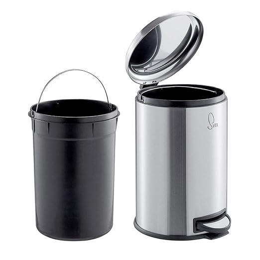 Mülleimer T20, Silber