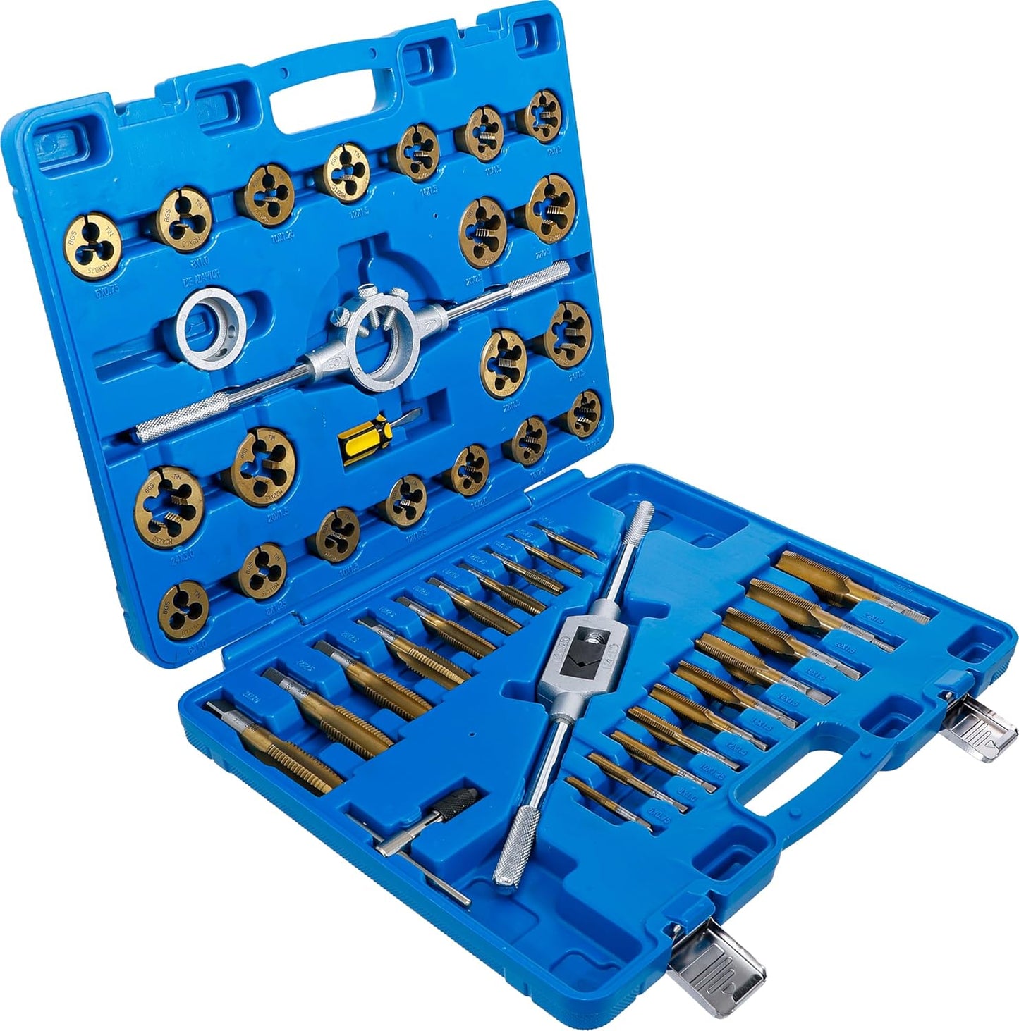 Gewindeschneid-Satz Tin-beschichtet M6 - M24 45-tlg., 45-tlg. | Tin-beschichtet | M6 - M24 Single