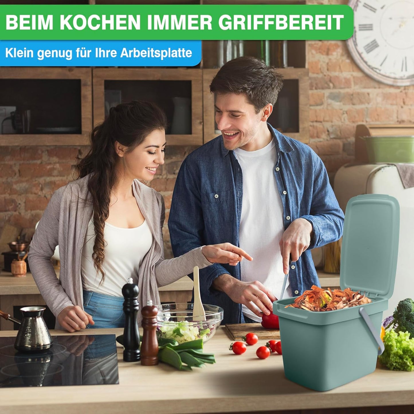 Biomülleimer, Mint 1 Stk