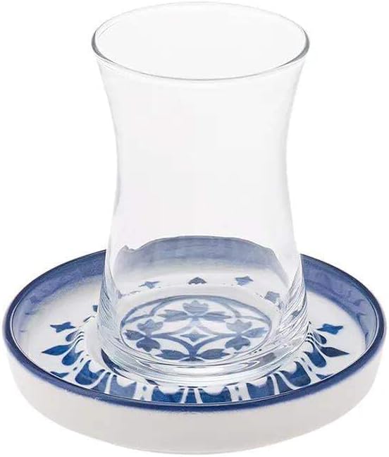 Türkisches Teeservice, Blu