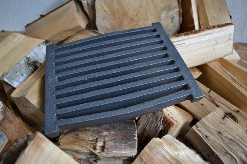Ascherost für Kamin, Gusseisen 23,5 x 19,5 cm
