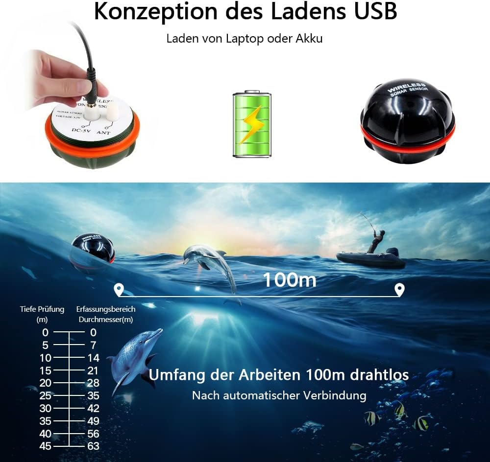 GPS Köderboot Bait Boat 4 mit 3 Katapultbuchten, Bait Boat 4