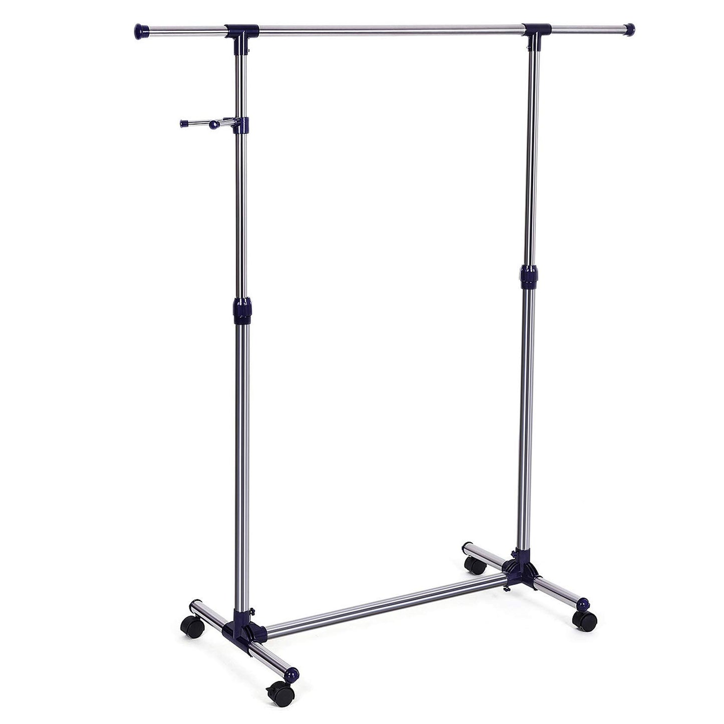 Höhenverstellbarer Kleiderständer, Blue 44 x (87-150) x (97-165) cm