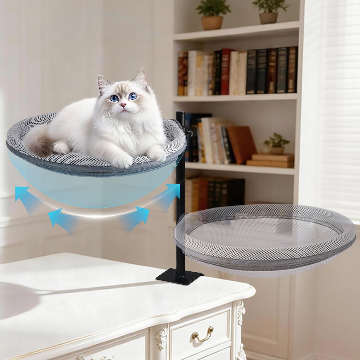 Katzenbett für den Schreibtisch