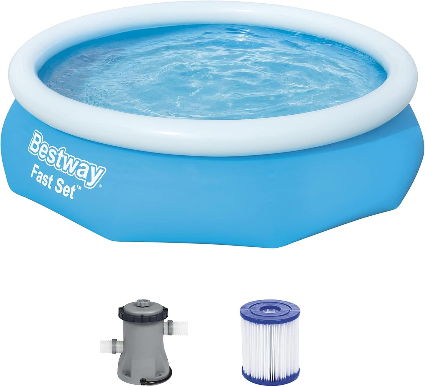 Fast Set Aufstellpool-Set mit Filterpumpe