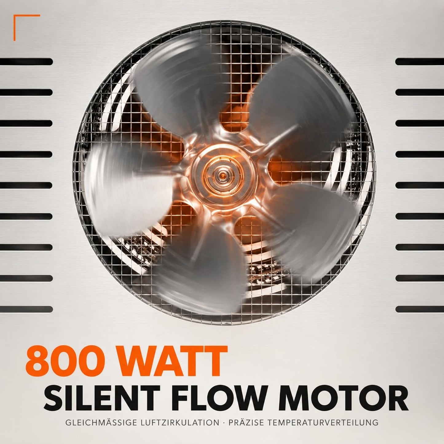 Dörrautomat Silence 800, 12 Gitter