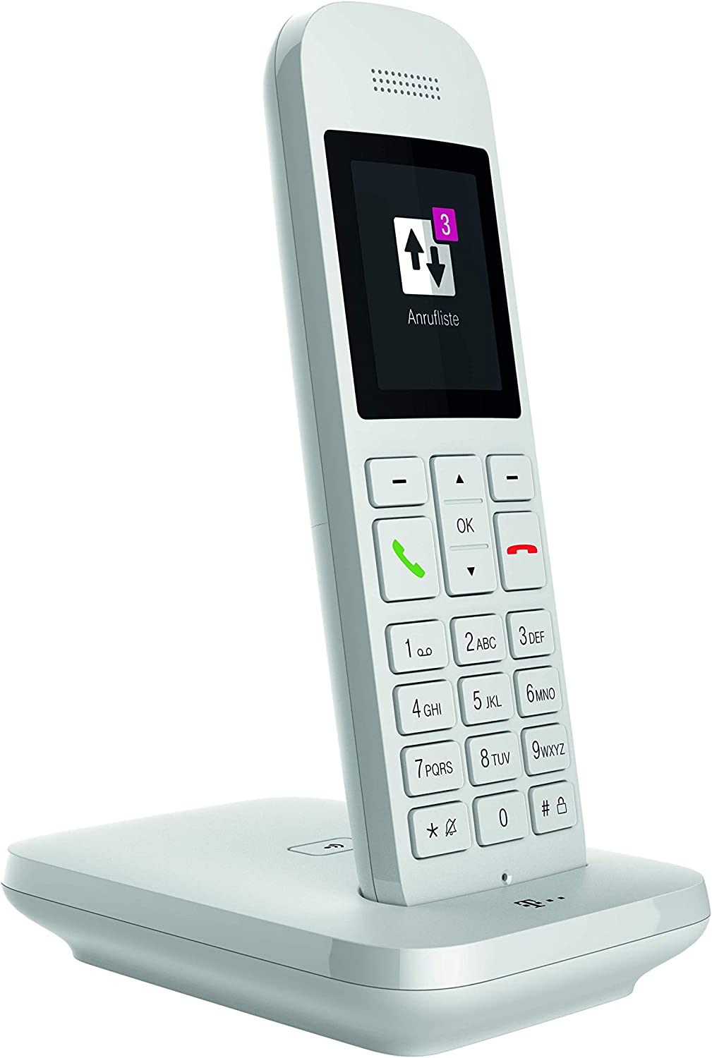 Sinus 12, analoges Telefon, weiss Single