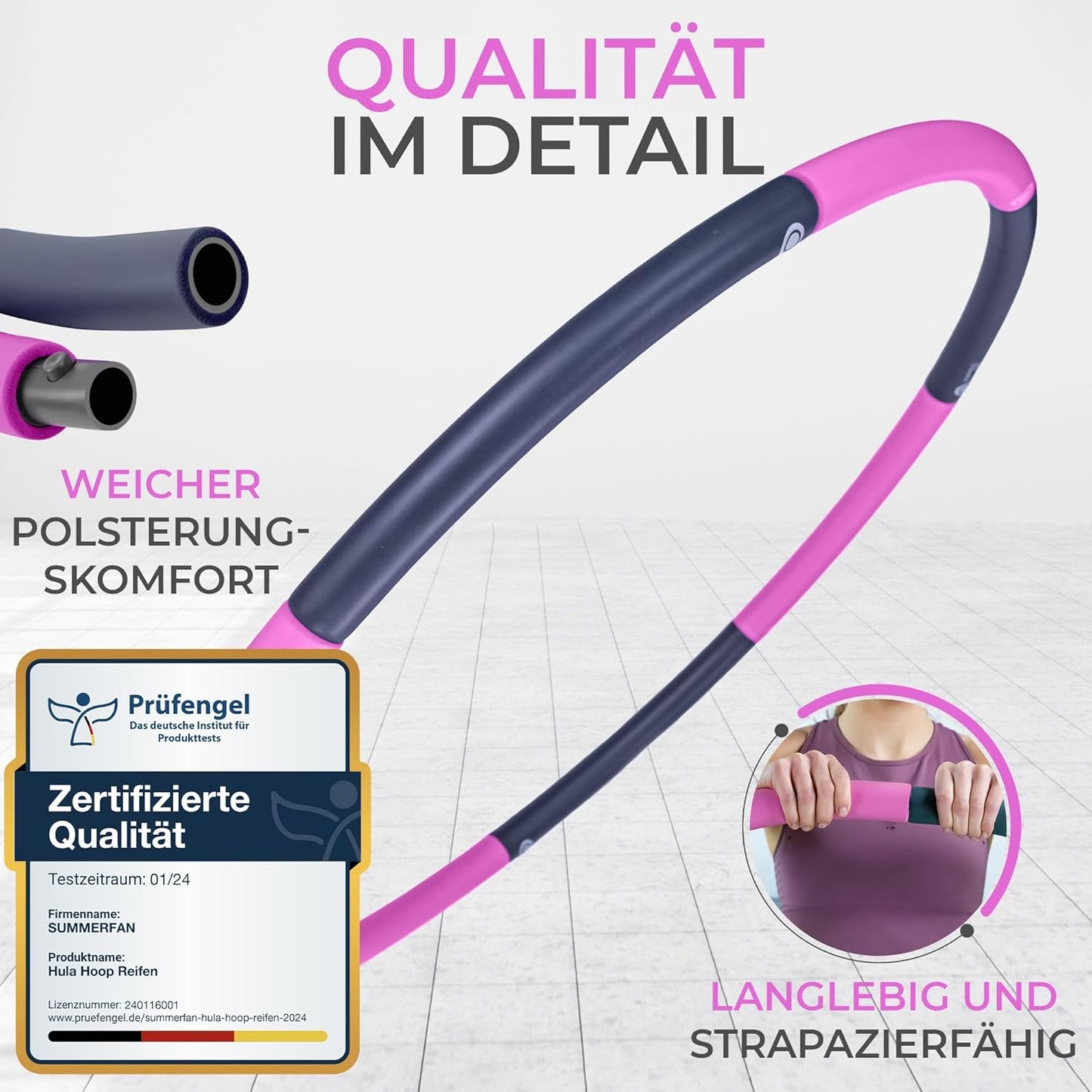 Hula Hoop Reifen für Anfänger, Sport