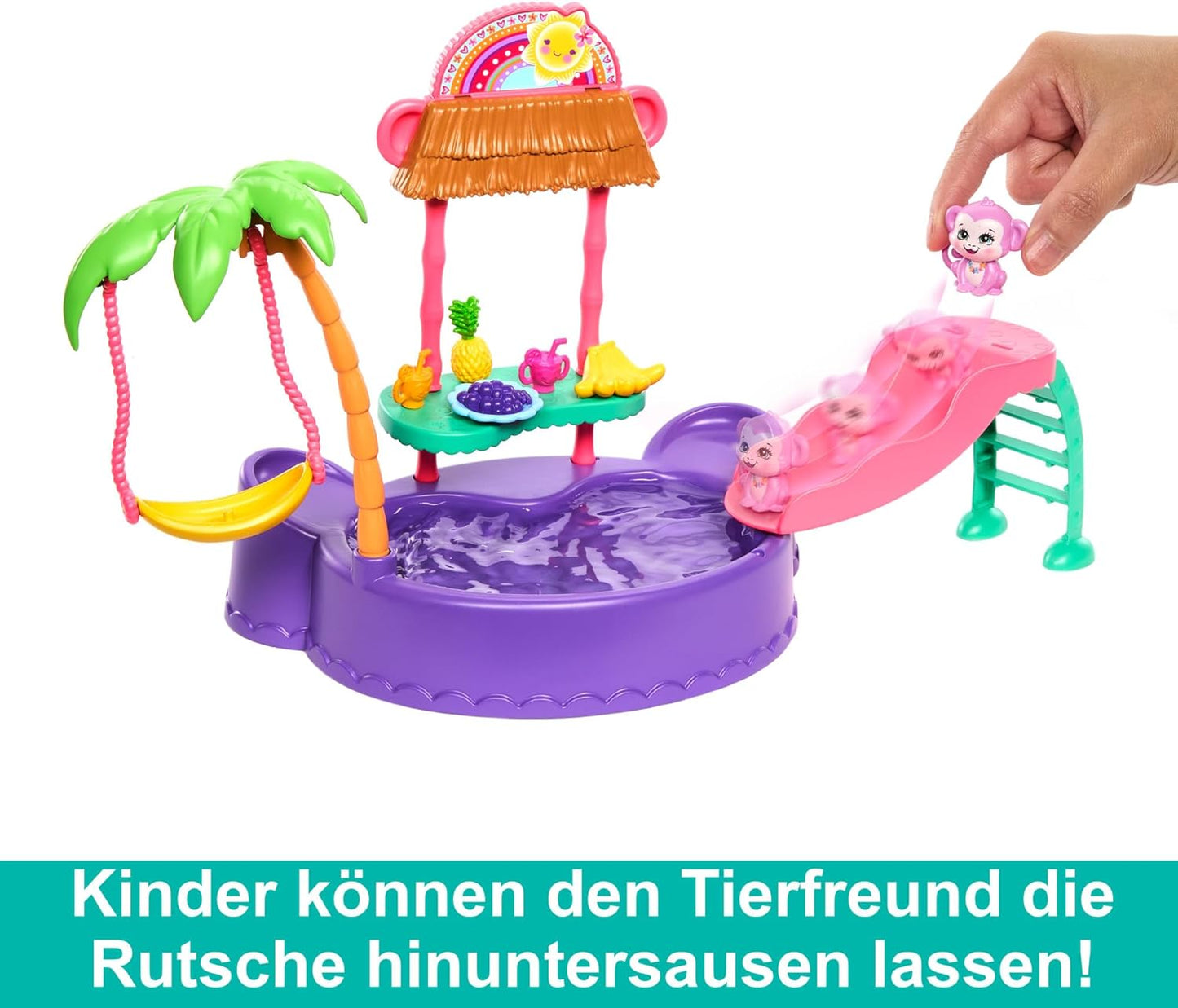 Affen-Swimmingpool-Spielset, Affen-swimmingpool-spielset