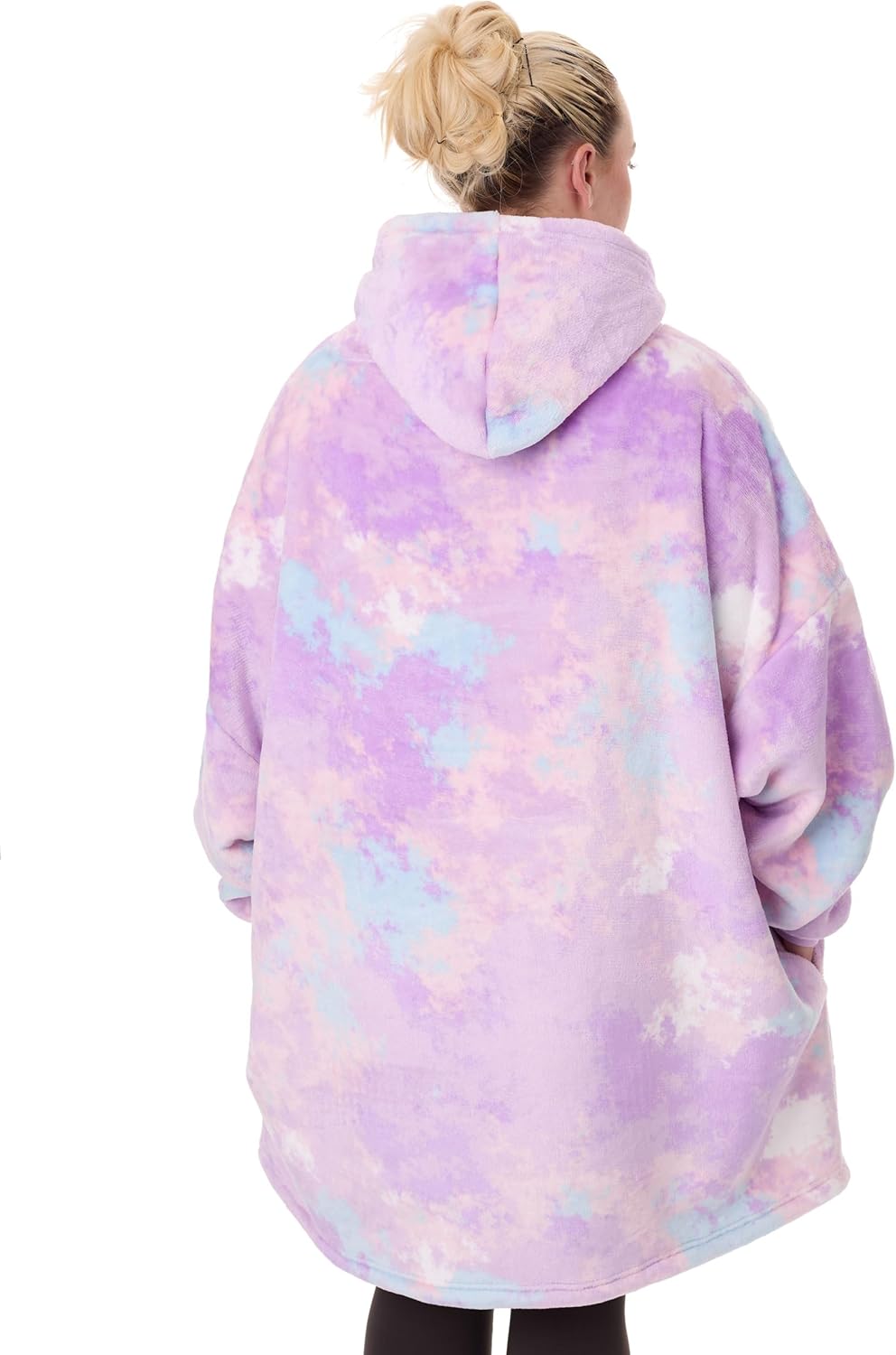 Tragbarer Decken-Hoodie Einheitsgrösse, Lilo & Stitch, Einheitsgröße Mehrfarbig