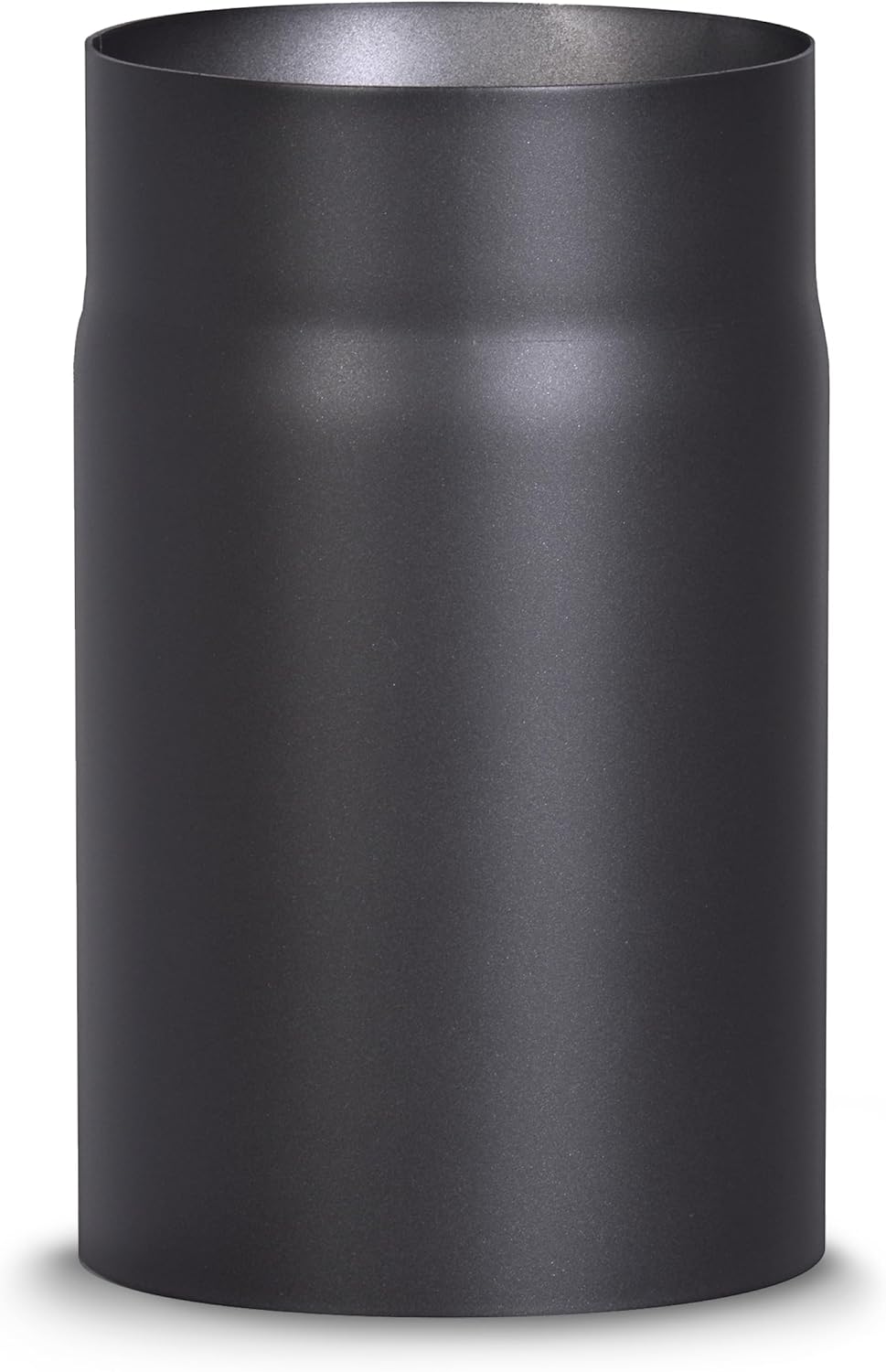 R150/2 Ofenrohr, Schwarz