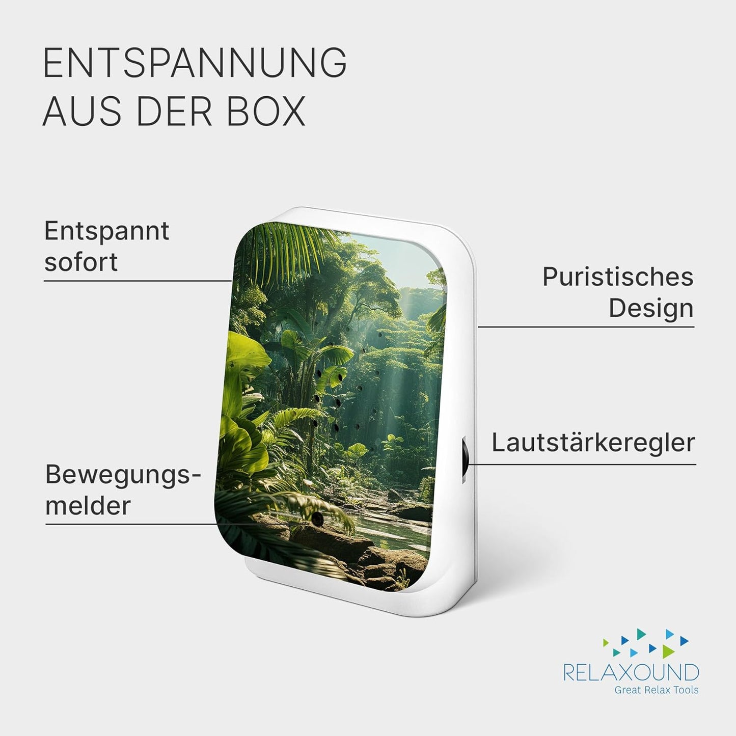 Dschungelsound Junglebox, Maliau, Design, Maliau Design