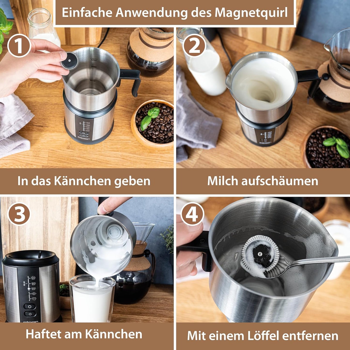 Milchaufschäumer